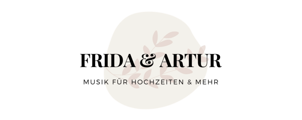 Frida und Artur - Musik für Hochzeiten Logo