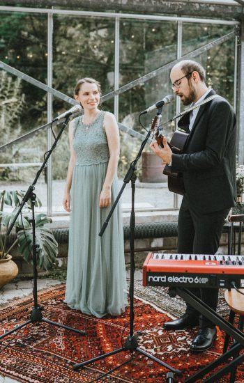 Hochzeitssänger Frida & Artur spielen auf Traumhochzeit